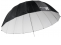 Quadralite Space 150cm parabolinis skėtis (Baltas)