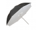 Powerlux skėtis-šviesdėžė juoda balta 100cm