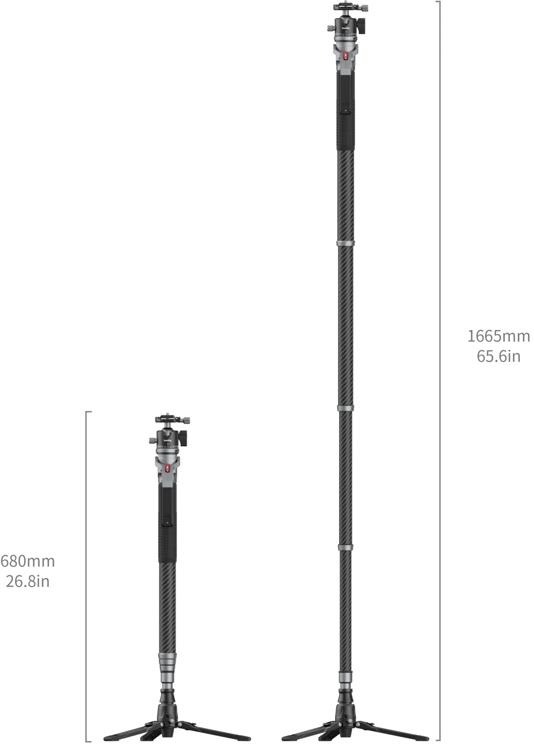 Small Rig Monopod SmallRig 5564 Carbon Fiber Photography Monopod - FotoFoto